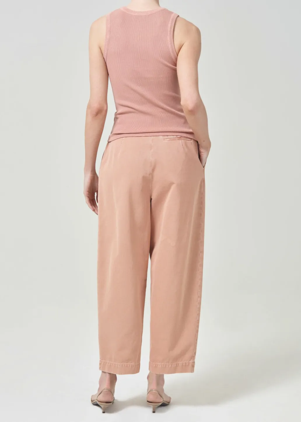 AGOLDE Poppy Tank In Sherbet New