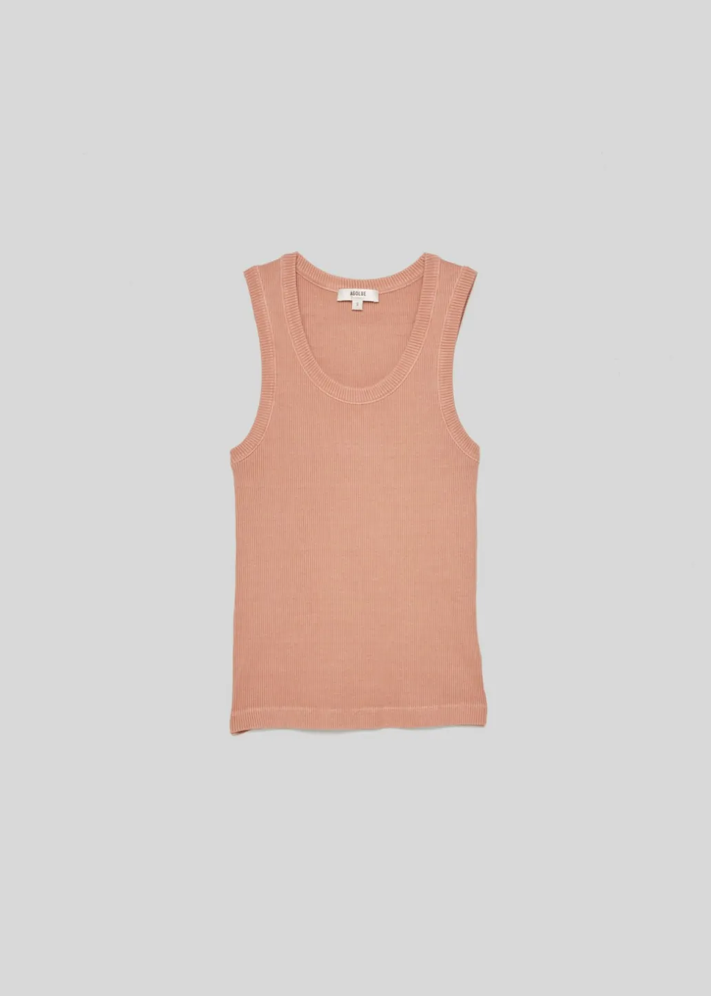 AGOLDE Poppy Tank In Sherbet New