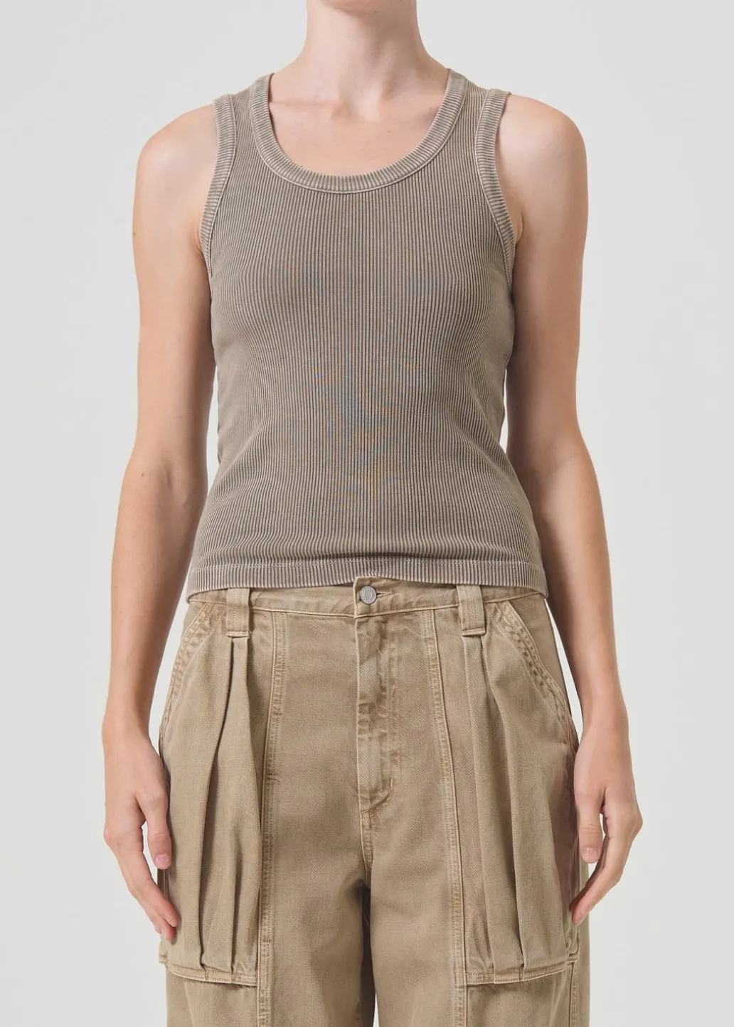 AGOLDE Poppy Tank In Trail Online