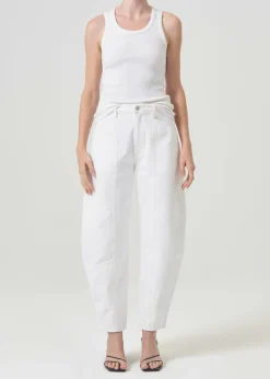 AGOLDE Poppy Tank In White Store