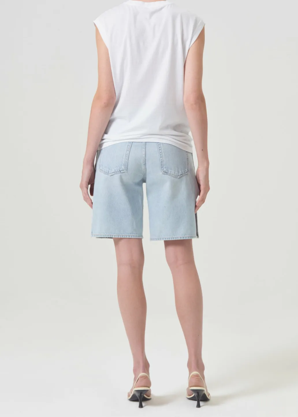 AGOLDE Raya Muscle Tee In White Discount