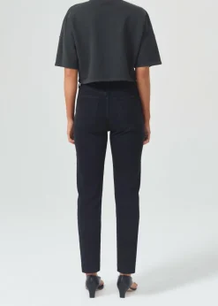 AGOLDE Riley Long High Rise Straight (Stretch) In Compilation Clearance