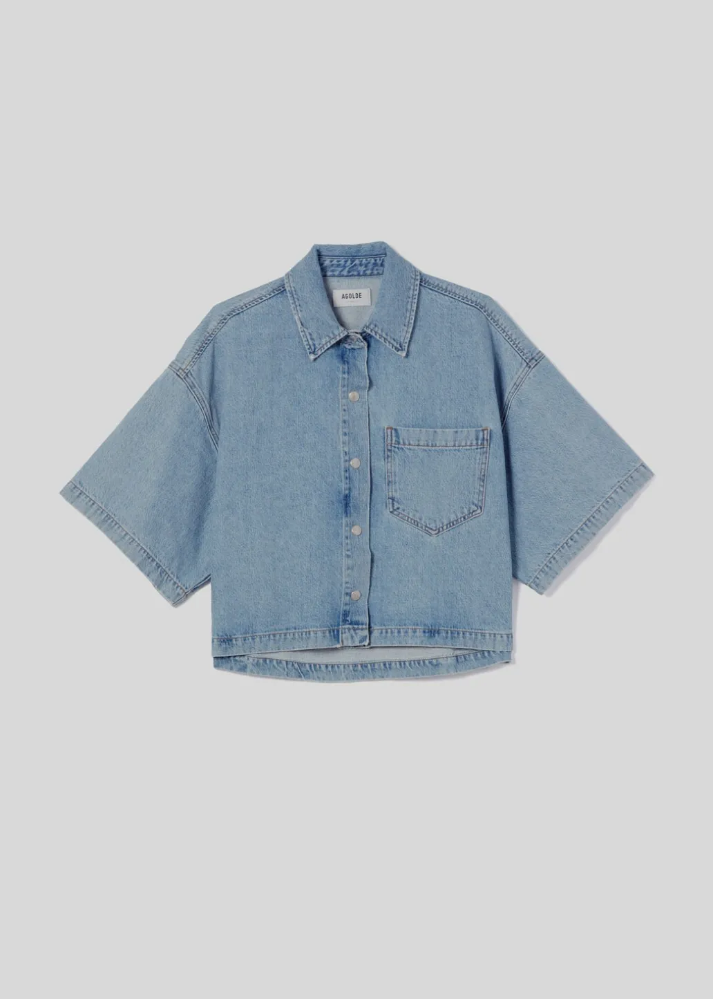 AGOLDE Rona Box Shirt In Effect Best
