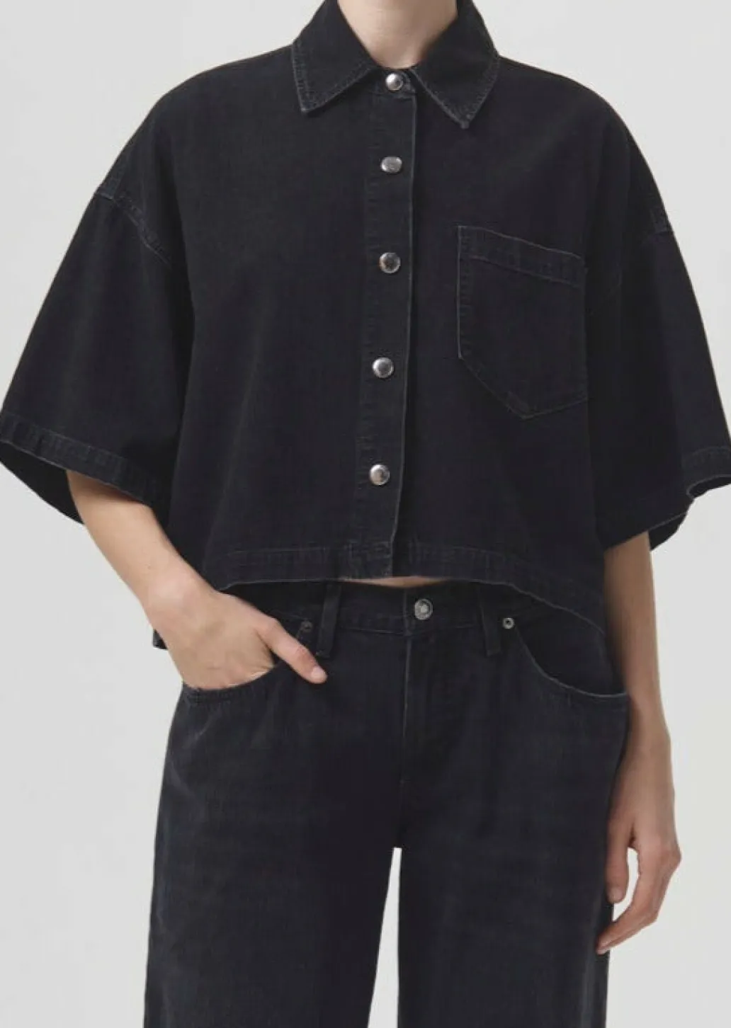AGOLDE Rona Box Shirt In Intense New