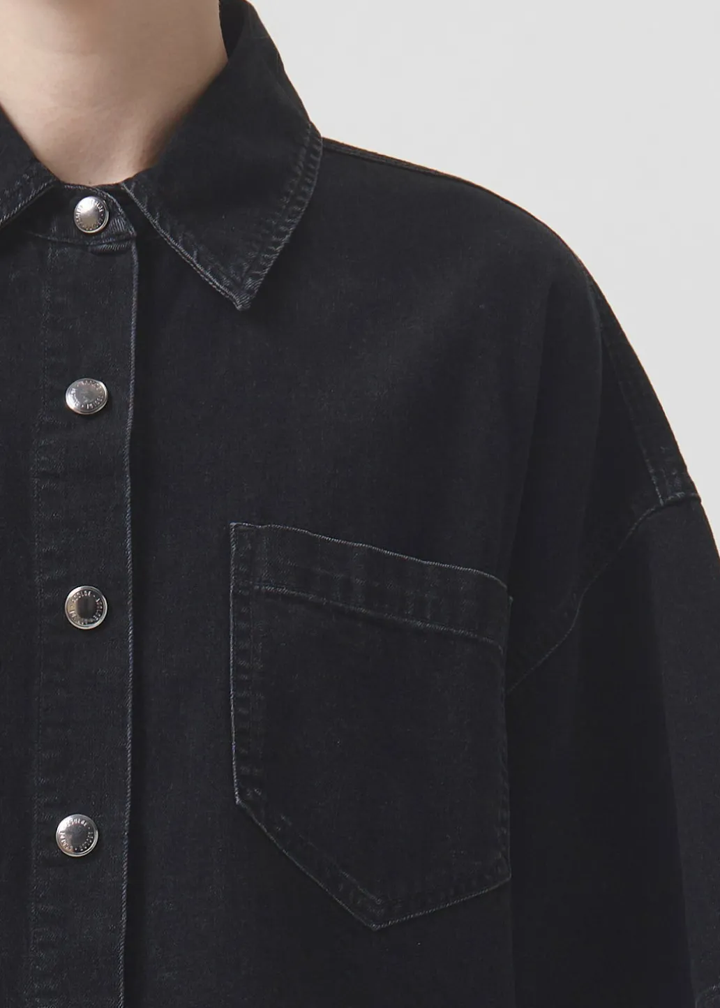 AGOLDE Rona Box Shirt In Intense New