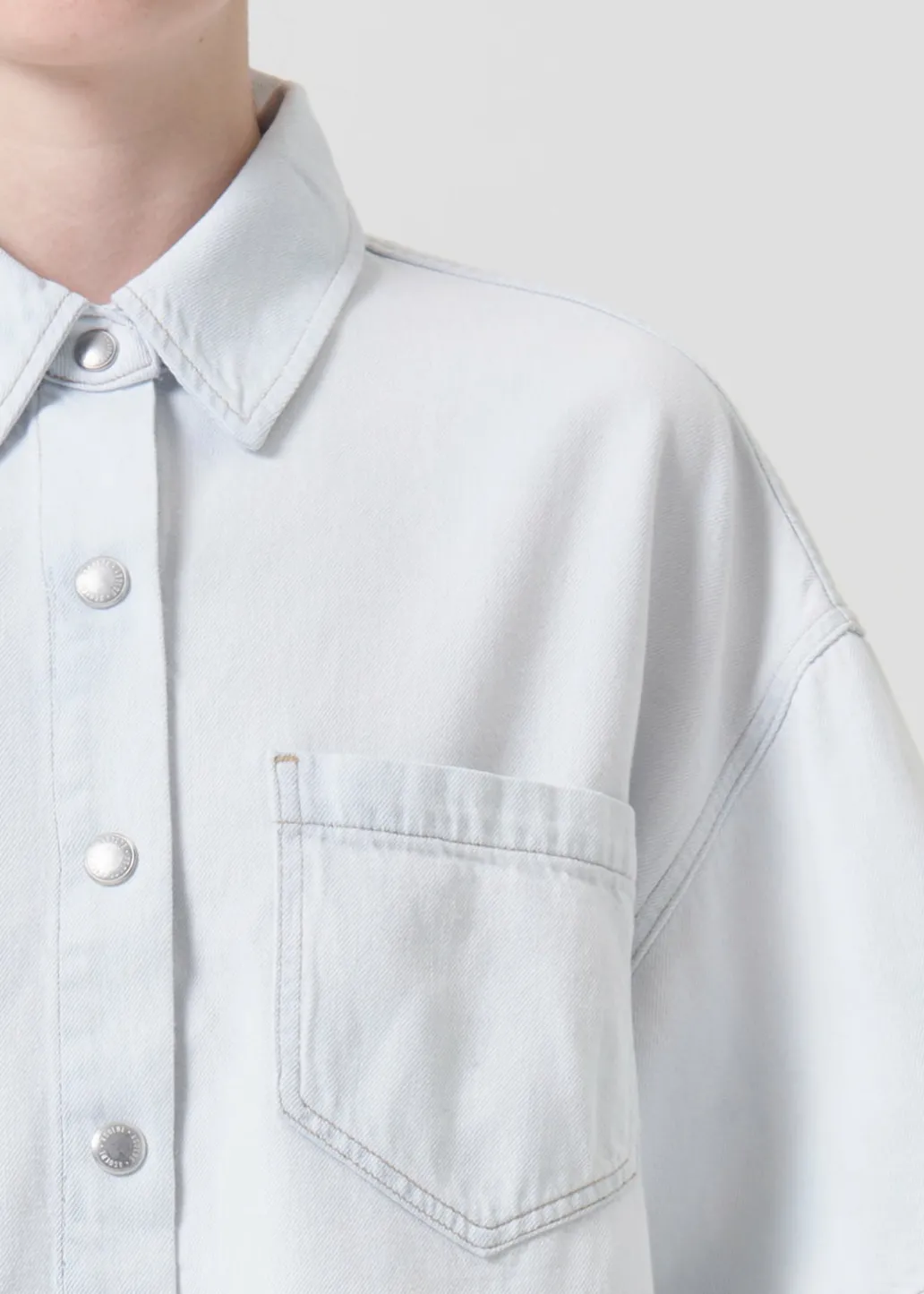 AGOLDE Rona Box Shirt In Shift Shop