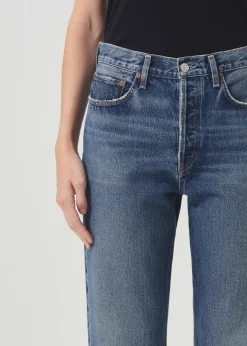 AGOLDE 90'S Crop Mid Rise Straight In Imagine Store