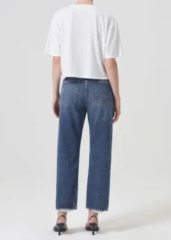 AGOLDE 90'S Crop Mid Rise Straight In Control Online