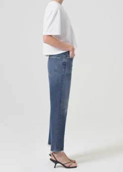 AGOLDE 90'S Crop Mid Rise Straight In Control Online