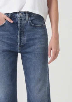 AGOLDE 90'S Crop Mid Rise Straight In Control Online