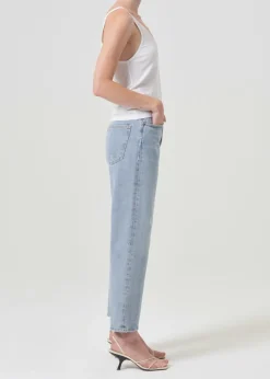 AGOLDE 90'S Crop Mid Rise Straight In Replica Fashion