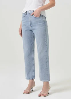 AGOLDE 90'S Crop Mid Rise Straight In Replica Fashion