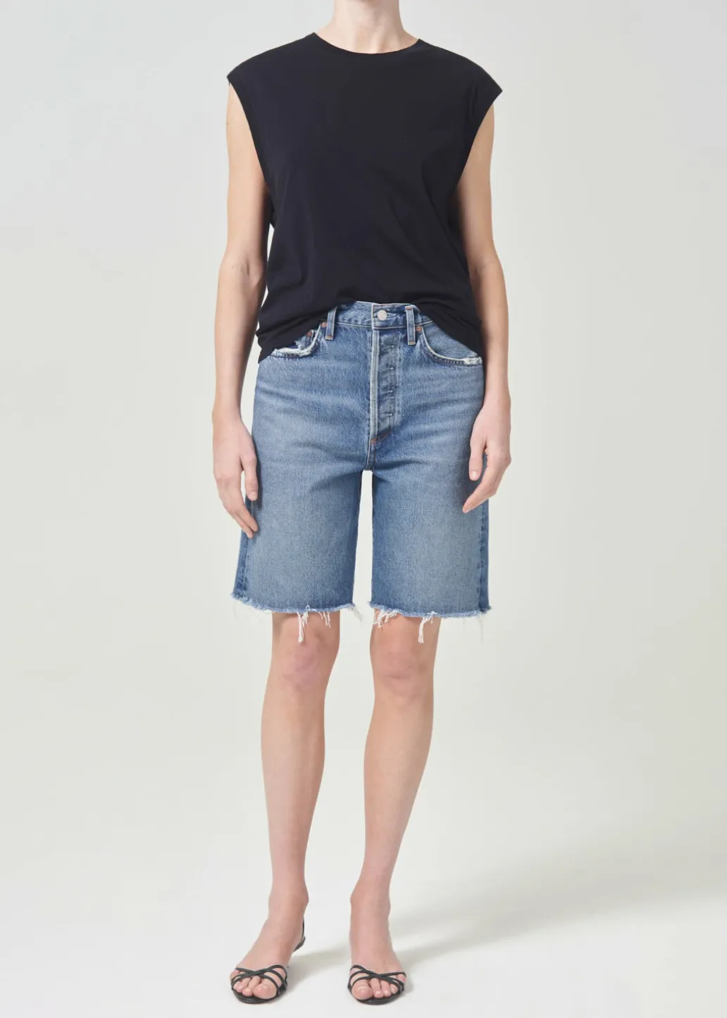 AGOLDE 90'S Mid Rise Loose Short In Precision Discount