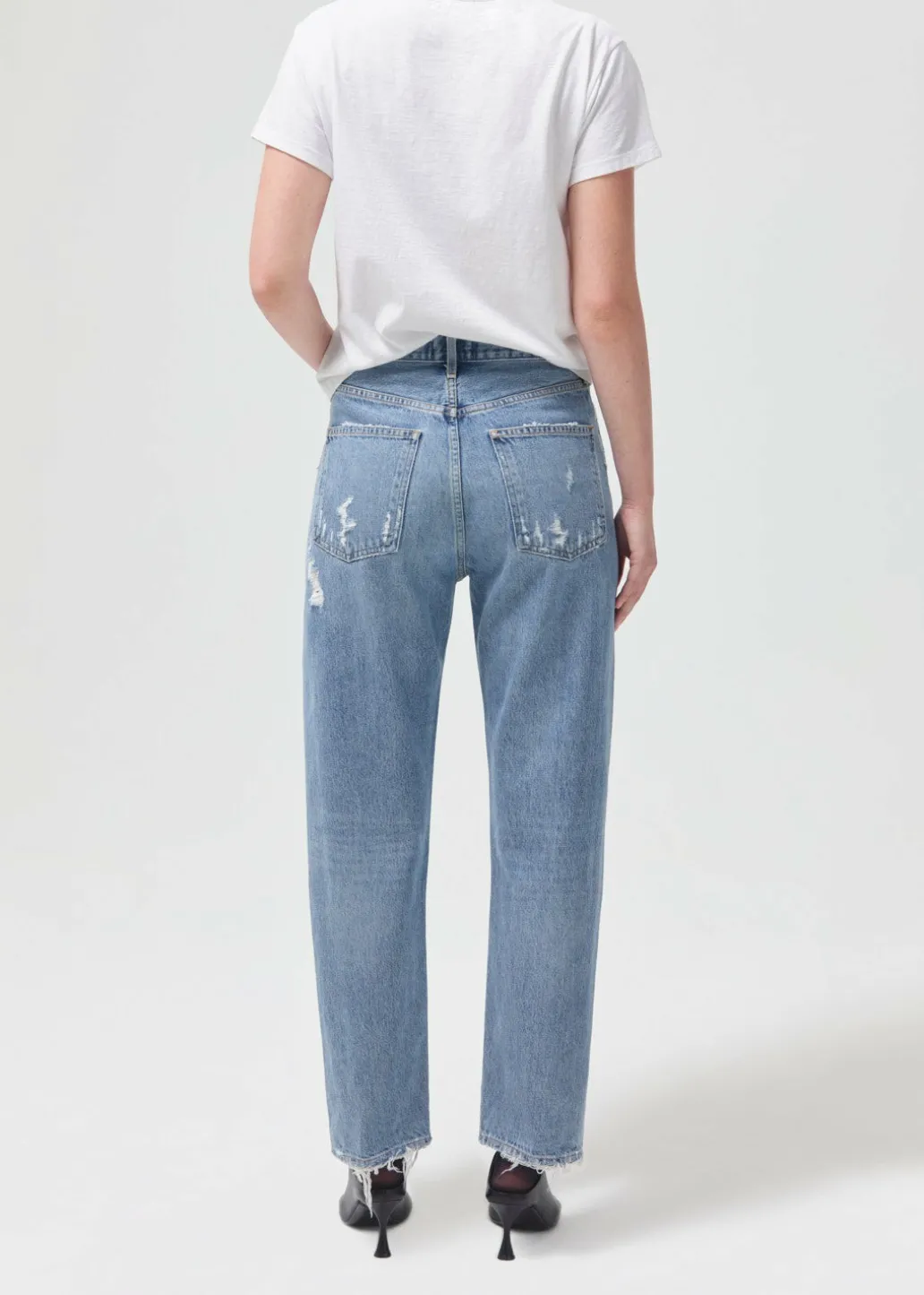 AGOLDE 90'S Mid Rise Straight In Fall Out Online