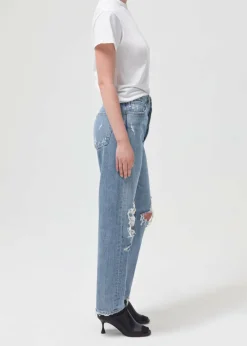 AGOLDE 90'S Mid Rise Straight In Fall Out Online