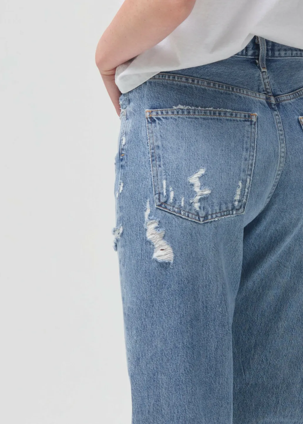 AGOLDE 90'S Mid Rise Straight In Fall Out Online