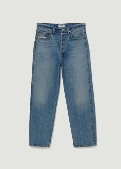 AGOLDE 90'S Mid Rise Straight In Hooked Fashion