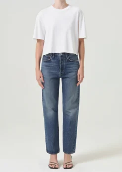 AGOLDE 90'S Mid Rise Straight In Imagine Cheap