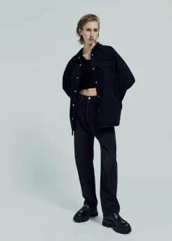 AGOLDE 90'S Mid Rise Straight In Tar Fashion