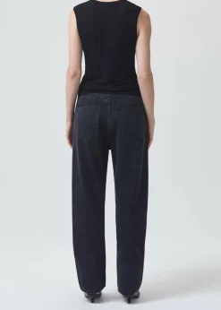 AGOLDE 90'S Mid Rise Straight In Tar Fashion