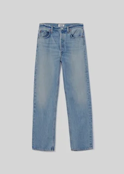 AGOLDE 90'S Pinch Waist High Rise Straight In Infinite Hot