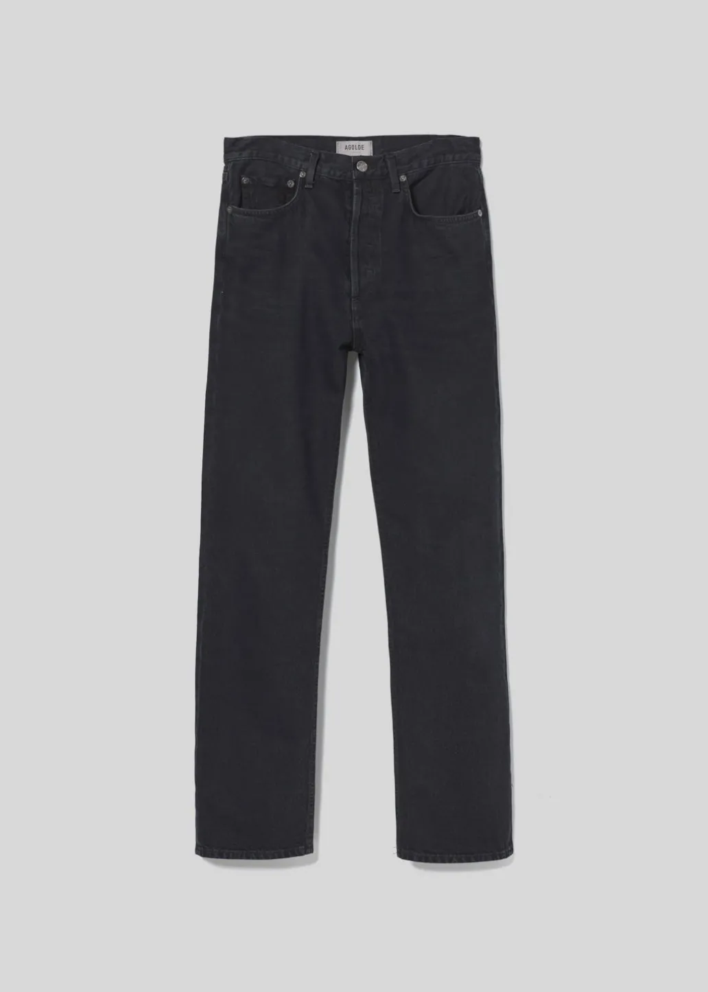 AGOLDE 90'S Pinch Waist High Rise Straight In Crushed Best