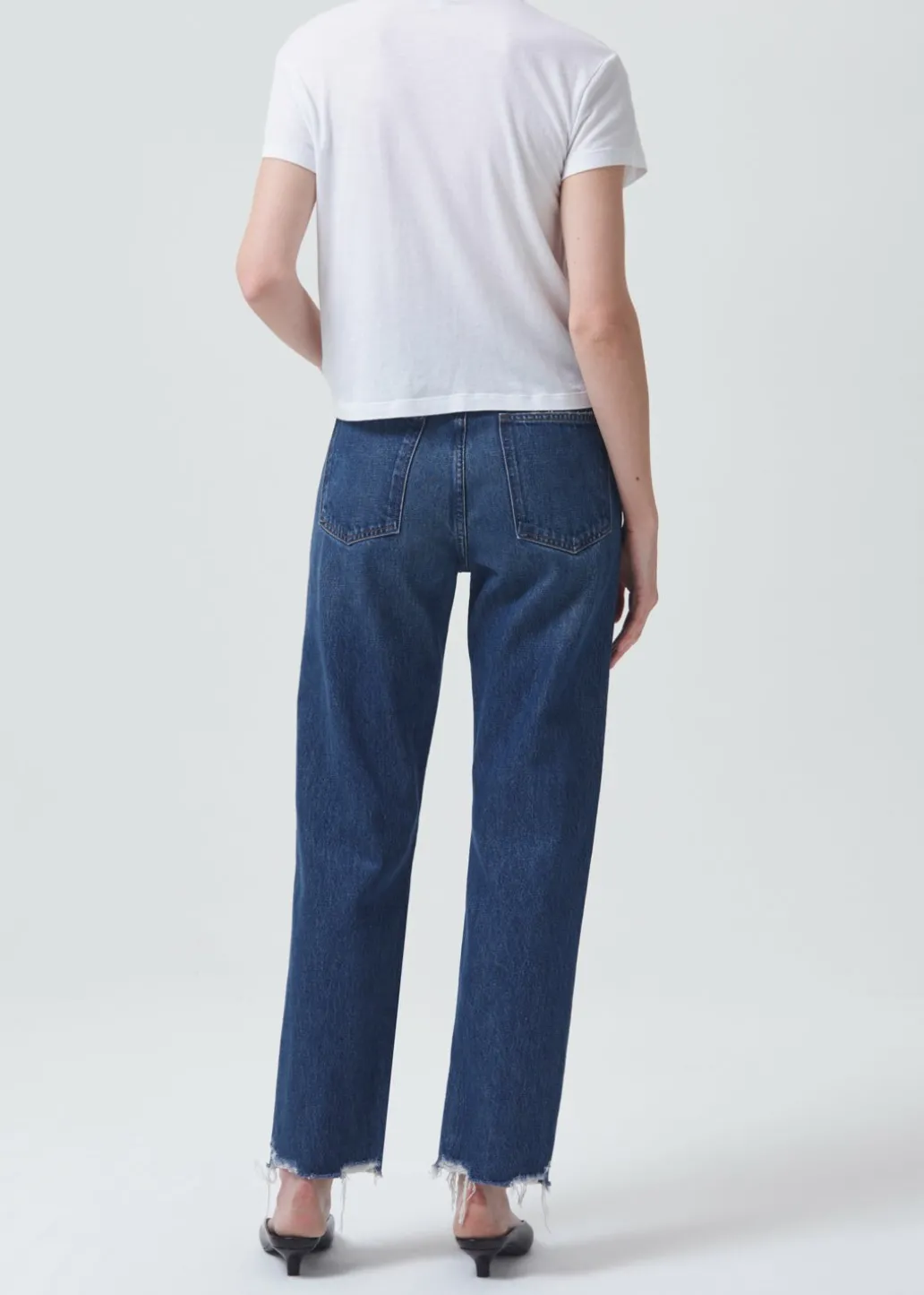 AGOLDE 90'S Pinch Waist High Rise Straight In Swindle Cheap
