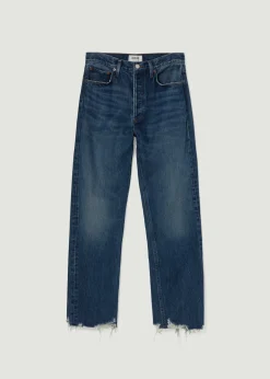 AGOLDE 90'S Pinch Waist High Rise Straight In Swindle Cheap