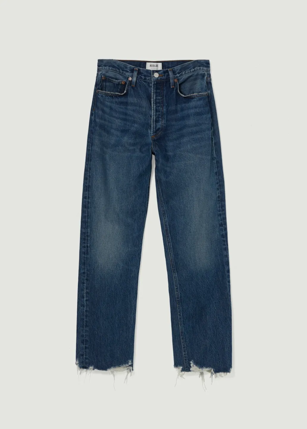AGOLDE 90'S Pinch Waist High Rise Straight In Swindle Cheap