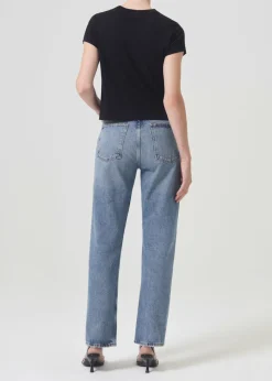 AGOLDE 90'S Pinch Waist High Rise Straight In Navigate Clearance