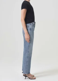 AGOLDE 90'S Pinch Waist High Rise Straight In Navigate Clearance