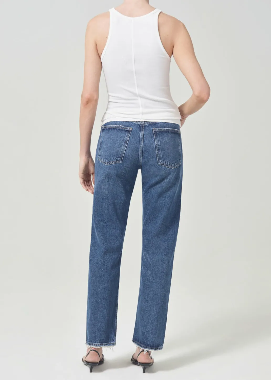 AGOLDE 90'S Pinch Waist High Rise Straight In Range Discount