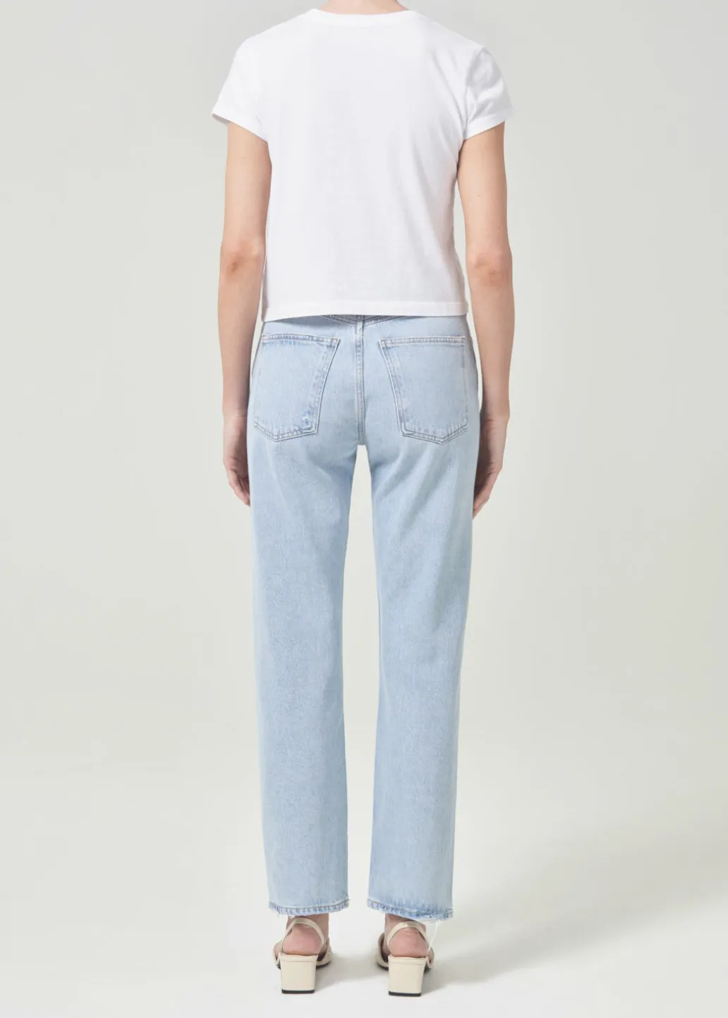 AGOLDE 90'S Pinch Waist High Rise Straight In Focus Outlet