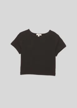 AGOLDE Savannah Tee In Black Flash Sale