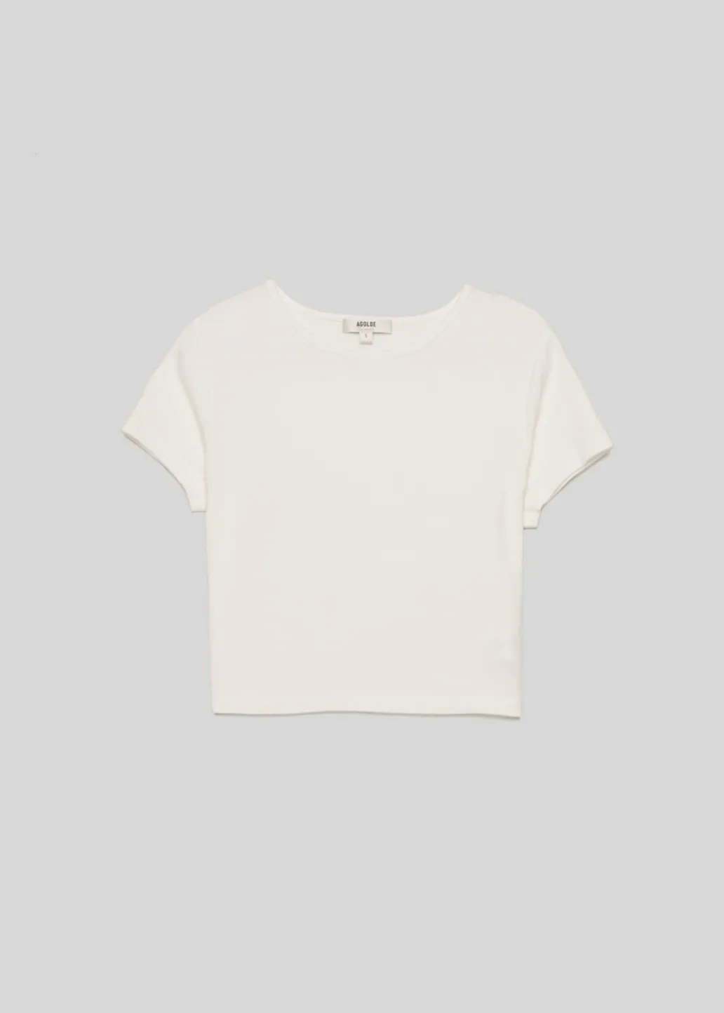 AGOLDE Savannah Tee In White New