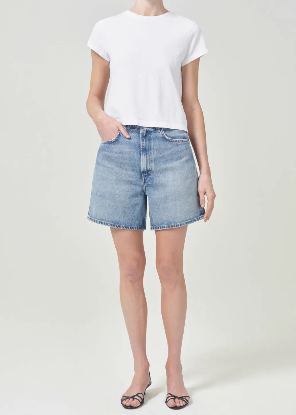 AGOLDE Stella High Rise Short In Mode New