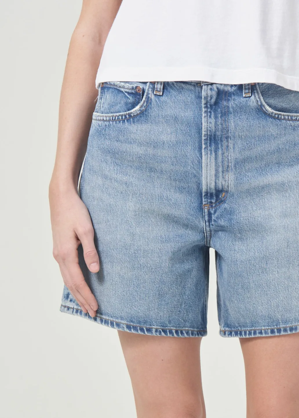 AGOLDE Stella High Rise Short In Mode New