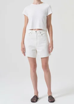 AGOLDE Stella High Rise Short In Fortune Cookie Best Sale