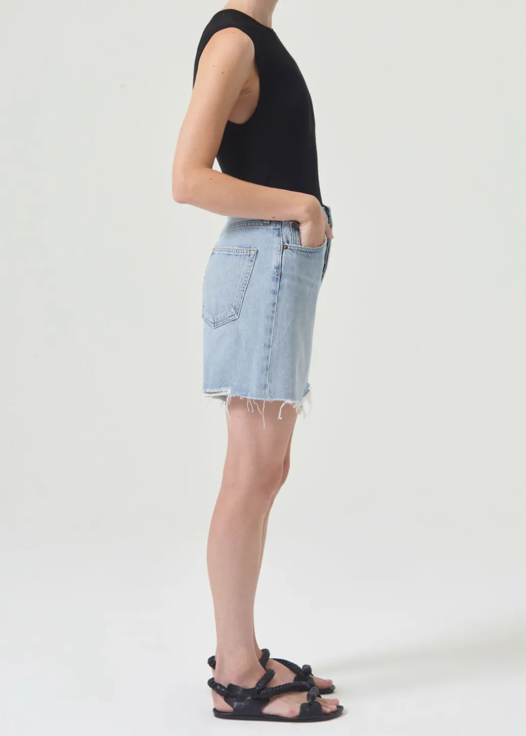 AGOLDE Stella High Rise Short In Agreement Store