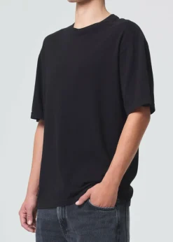 AGOLDE Sumner Tee In Black Cheap