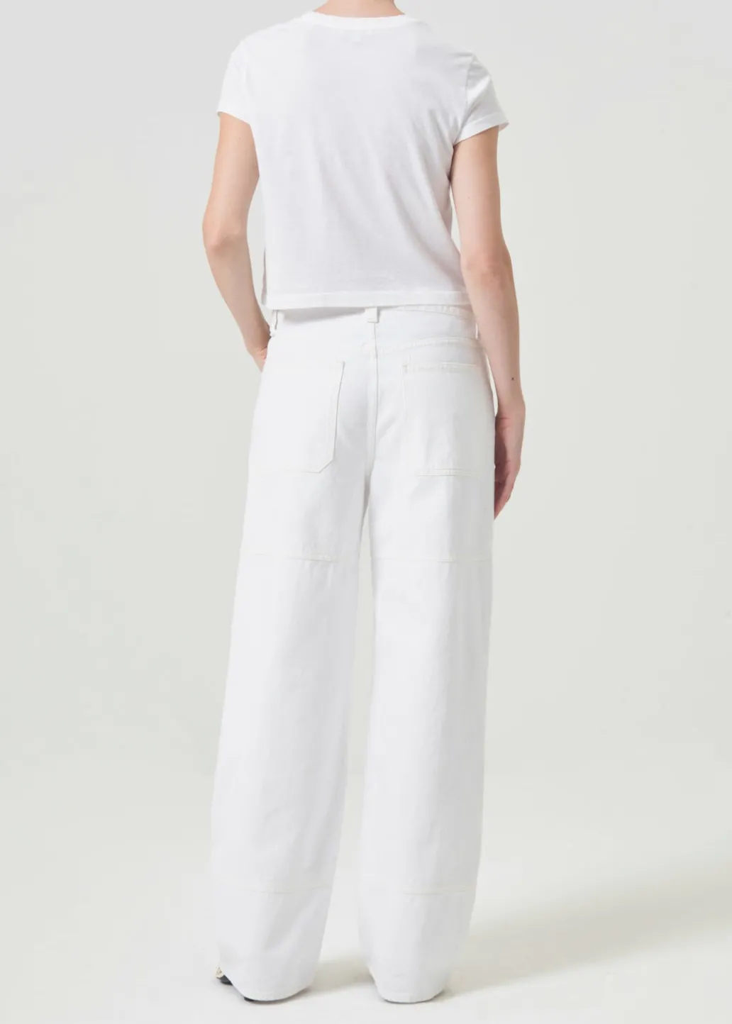 AGOLDE Tanis Utility Jean In Milkshake Online