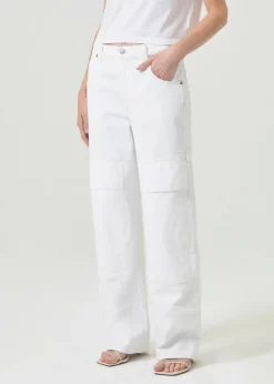 AGOLDE Tanis Utility Jean In Milkshake Online