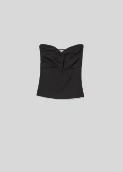 AGOLDE Tonia Twist Tube In Black Fashion