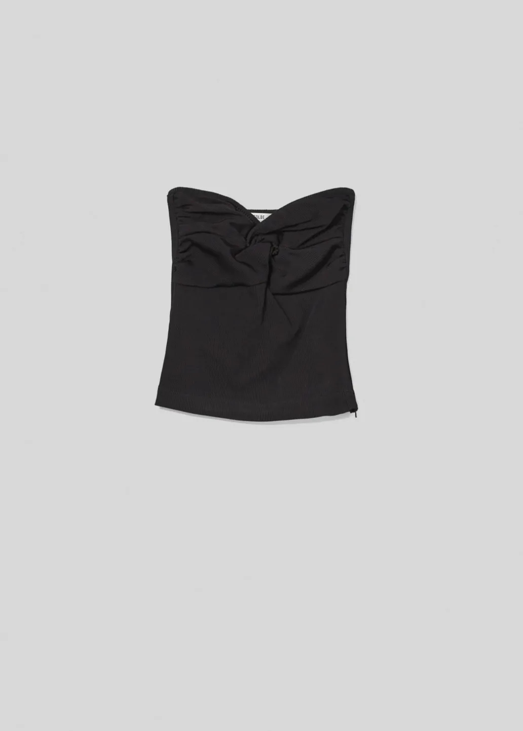 AGOLDE Tonia Twist Tube In Black Fashion