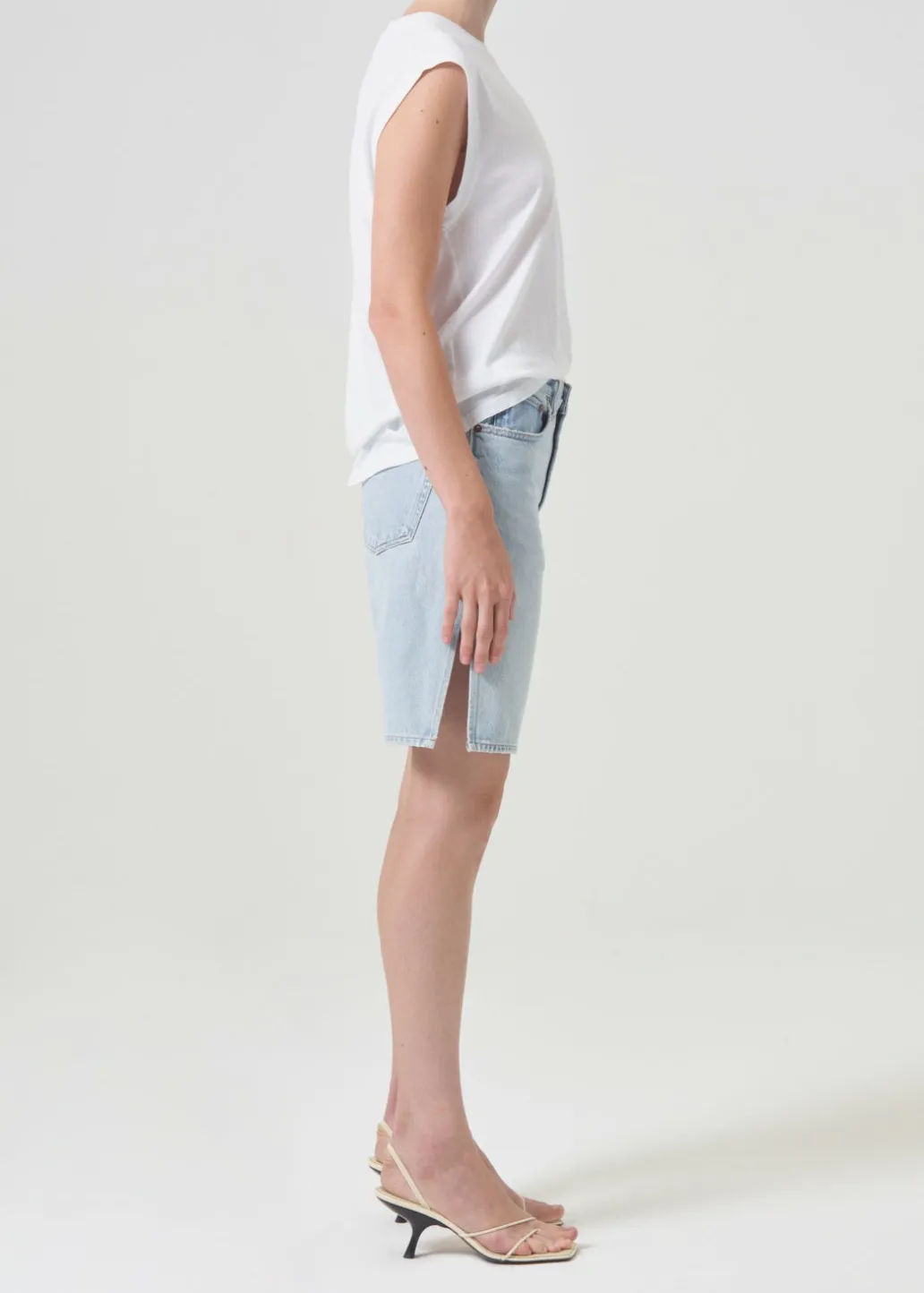 AGOLDE Vida High Rise Short In Fragment Online