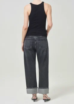 AGOLDE Zane Tank In Black Outlet